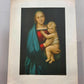 Madonna & Child ‘MADONNA DEL GRANDUCA’ - Vintage Print