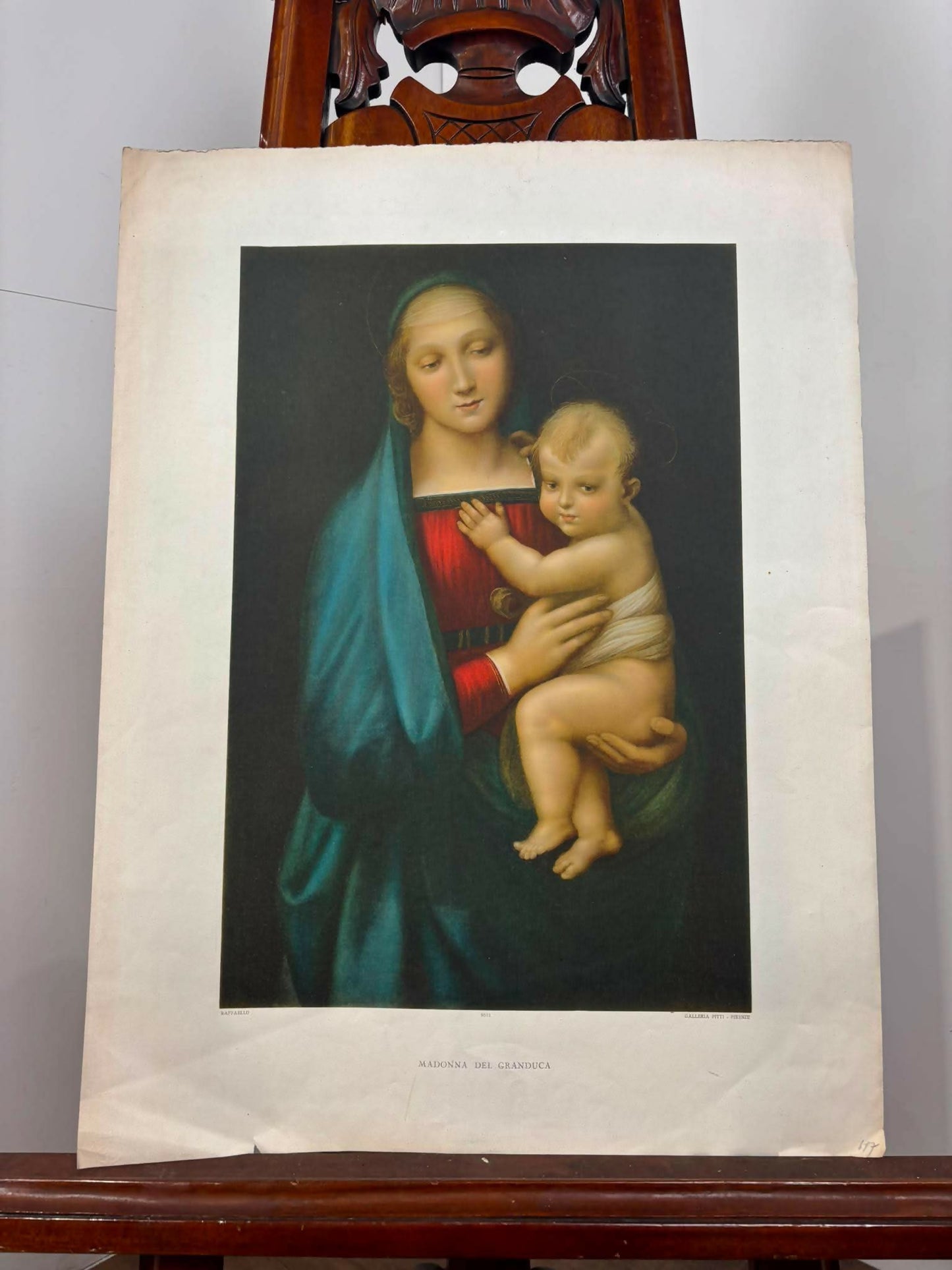 Madonna & Child ‘MADONNA DEL GRANDUCA’ - Vintage Print