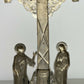 Crucifix Vintage French Style Metal Ornate Religious Figure LOT 6420