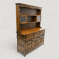 Old Charm Oak Dresser In Tudor Brown 4ft 6" Wide Door & Drawer FREE UK Delivery*. SBR10919/0909E