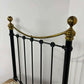 Reproduction Victorian Style Brass & iron Single Bed