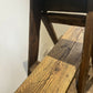 Rustic vintage style stepladder display