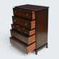 Stag Chest of 7 Drawers Brass Handles Minstrel Range VGC with FREE UK Delivery