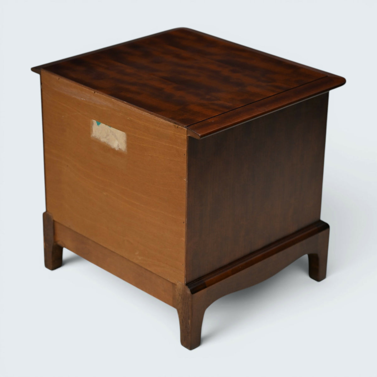 Stag Minstrel Bedside Cabinet 2 Drawers Pull Out Tray VGC FREE UK Delivery