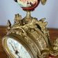Lancini Imperial Ormolu Porcelain Gilt Brass Mantle Clock LOT 4638