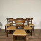 six Victorian Splat Back Dining Chairs557