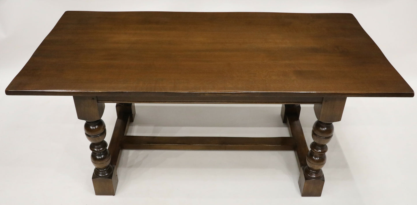 Large Solid Oak Dining Table 6ft x 3ft Bevan Funnell Reprodux FREE UK Delivery. SBR7927/1404C