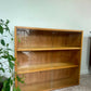 Mid century retro vintage bookcase shelves display cabinet