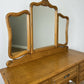 Dressing Table with Mirror Vintage French Oak Louis Vanity Table Makeup LOT 6321