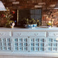 Large Vintage Sideboard/White Distressed Sideboard/Large Vintage Sideboard/Coastal Sideboard/Painted Toledo Sideboard