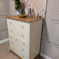 Stag Madrigal Tallboy Chest of 7 Drawers Brass Handles