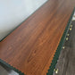 Large Vintage Dark Green Chest of Drawers with Scallops