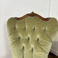 Pair Of Reproduction Upholstered Bedroom Chairs