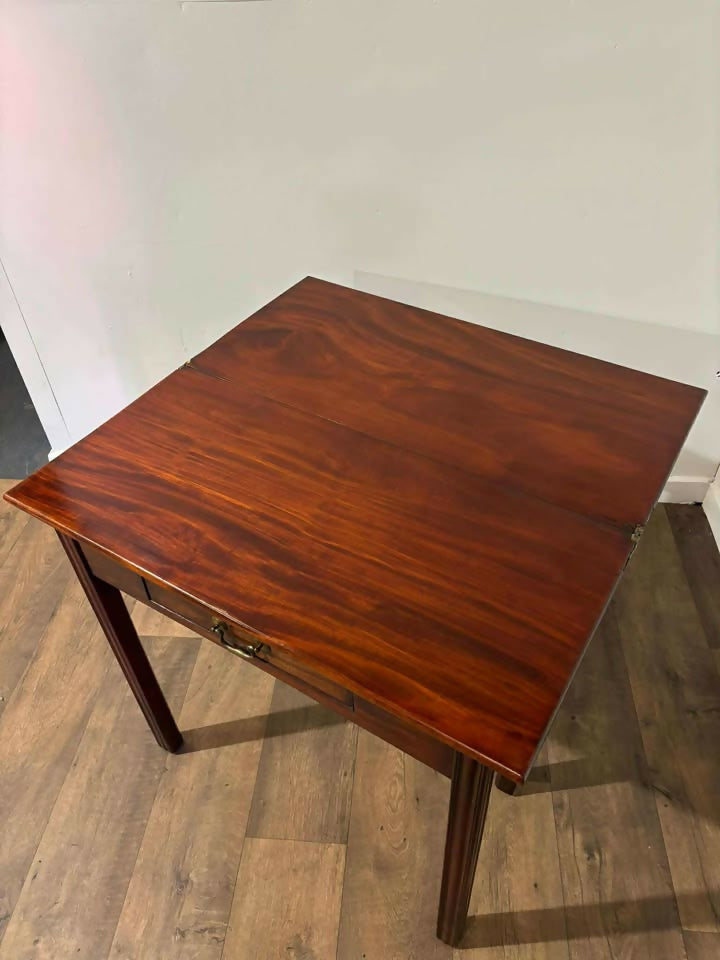 Edwardian Mahogany Tea Table