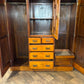 Edwardian Mahogany Compactum Wardrobe