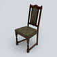 6 Old Charm Dining Chairs Oak Frame Tudor Brown Widford Green FREE UK Delivery