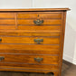 Edwardian Satinwood Chest of Four Drawers
