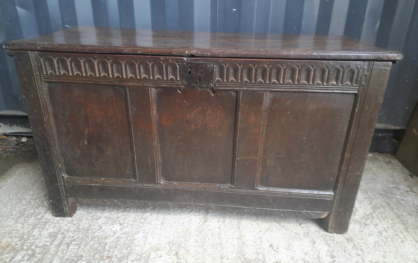 Antique Oak Coffer