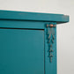 Vintage Upcycled Teal & Copper Chest of Drawers