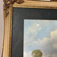 Large Framed Don Vaughan Country Harvest Scene Print