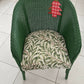 Lush Lusty Lloyd loom 1957 repainted and reupholstered occasional chair