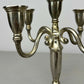 Pair of Candelabras Vintage French Style Metal Five Arm Candle Holders LOT 6481