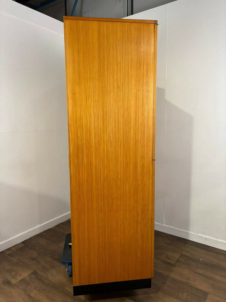 Mid Century Stag Teak Double Wardrobe