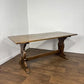 Vintage Oak Refectory Style Dining Table