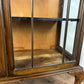 Vintage 1920s Bow Front Glazed Display Cabinet