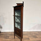 Edwardian Mahogany Inlaid Corner Display Cabinet3