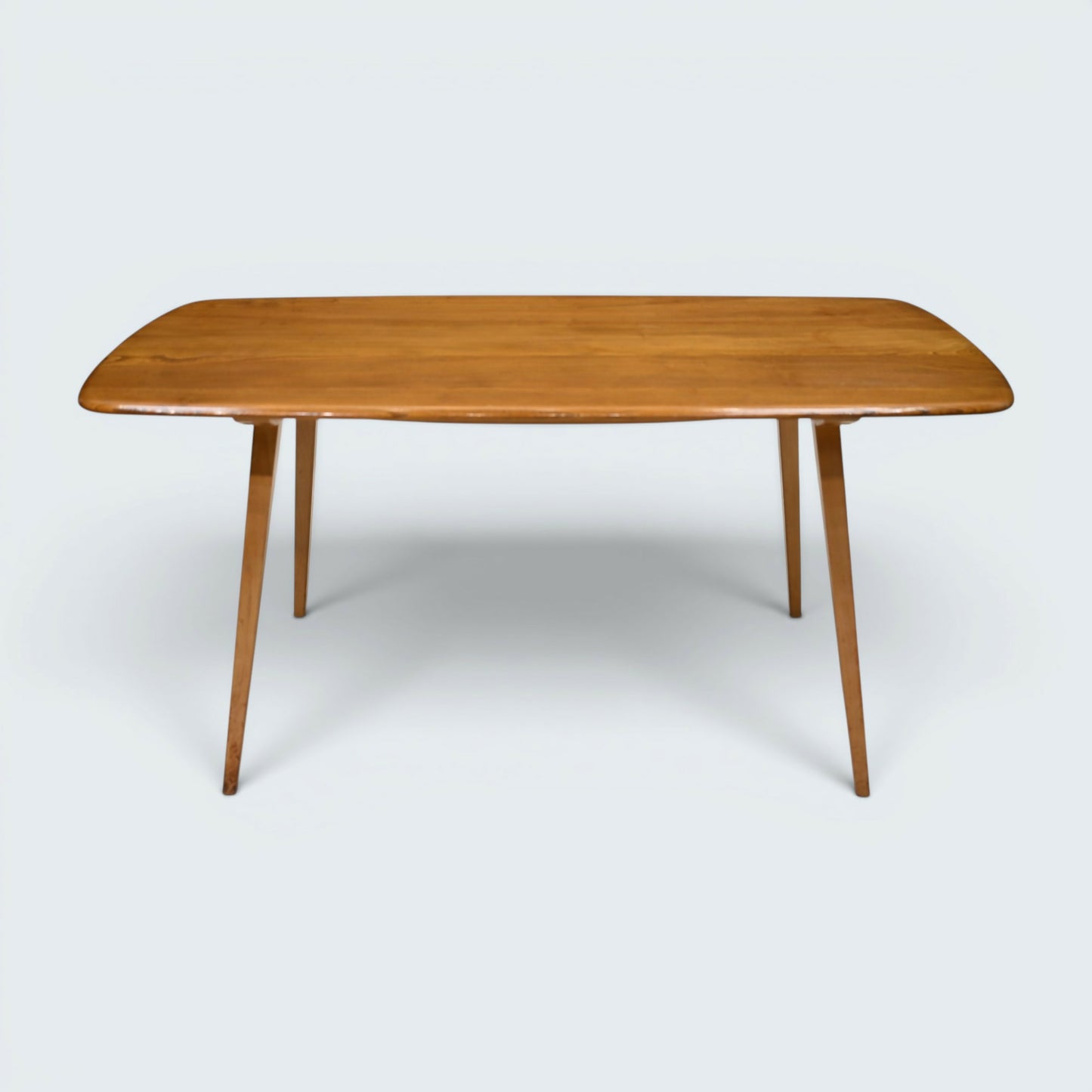 Ercol Plank Dining Table Seats 6 Vintage 5ft Long Light Finish FREE UK Delivery*