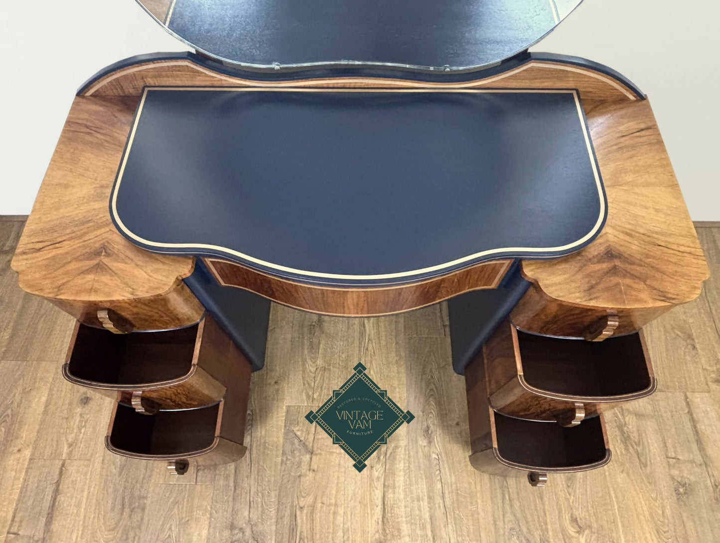 Art Deco dressing table, Tiffany Peacock
