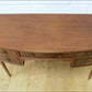 Vintage Desk Dressing Table Bow Front Solid Wood Retro DELIVERY