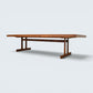 Mid Century Teak Dining Set 10 Alfred Cox Chairs 306cm x 122cm Pedestal Table