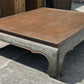 Monumental Quality Oriental Chinese Ming Style Heavy Designer Low Coffee Table