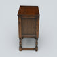 Old Charm Pedestal Cabinet Small Cupboard Bedside Tudor Brown FREE DELIVERY*