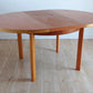 Mid century retro GDR round dining table