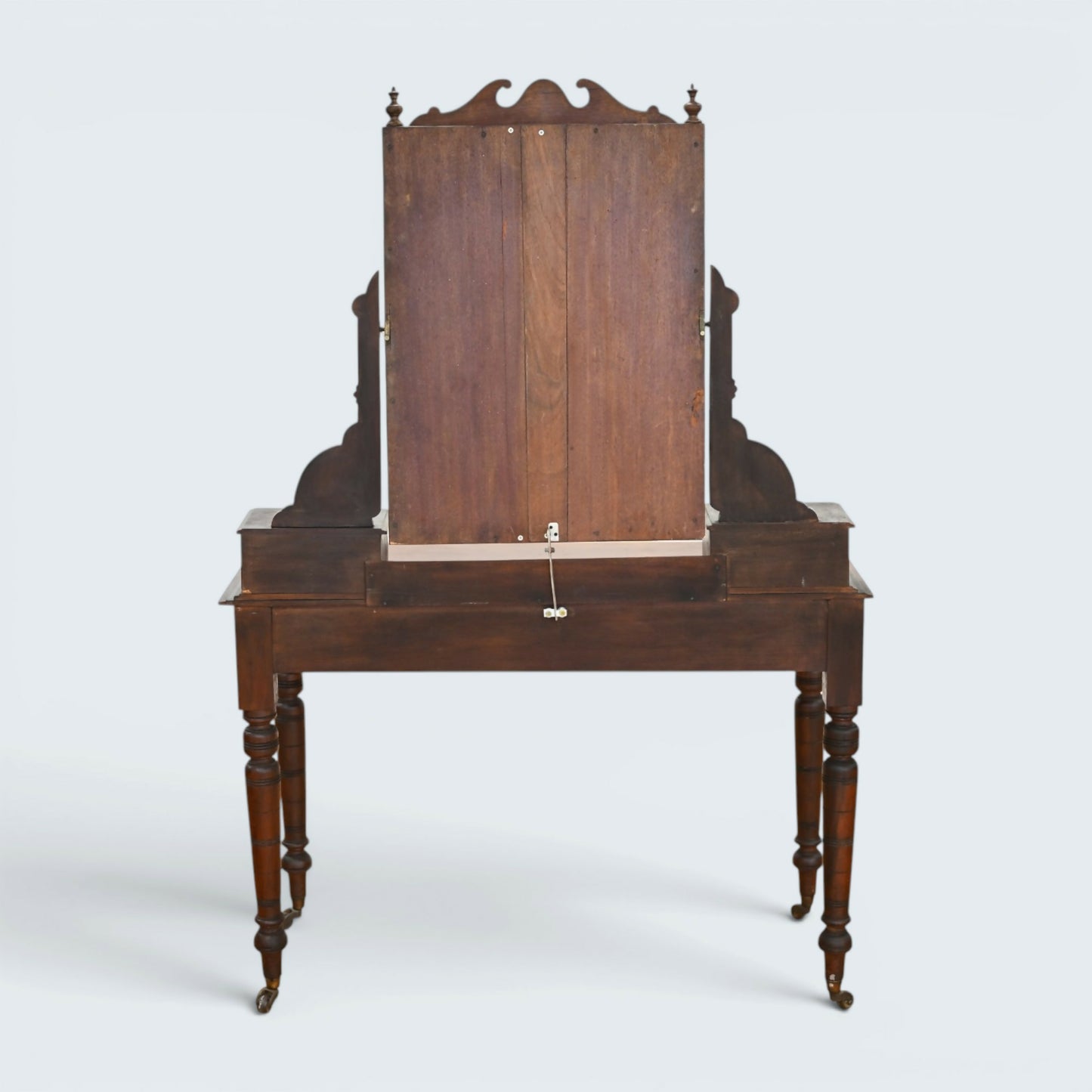 Antique Dressing Table Edwardian Bevelled Mirror Drawers FREE UK Delivery