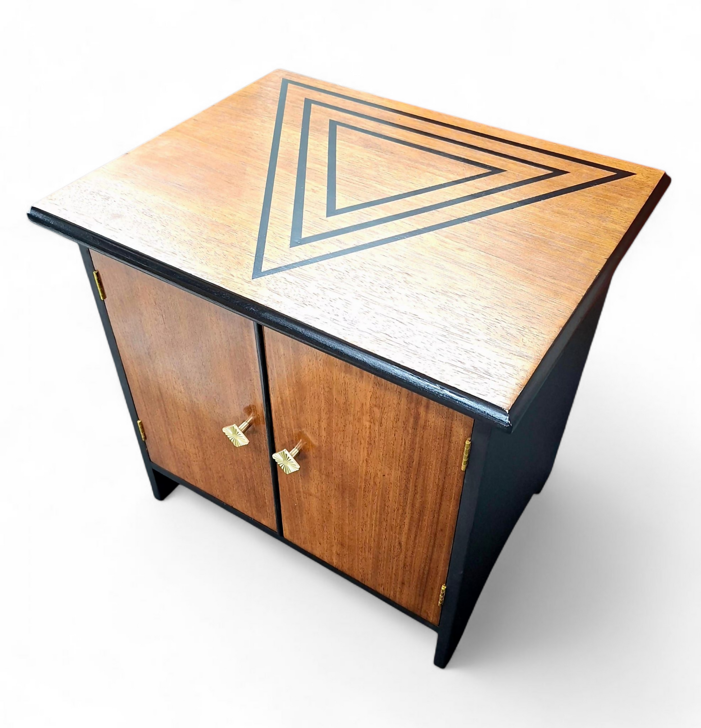 Mid Century Record Storage Cabinet