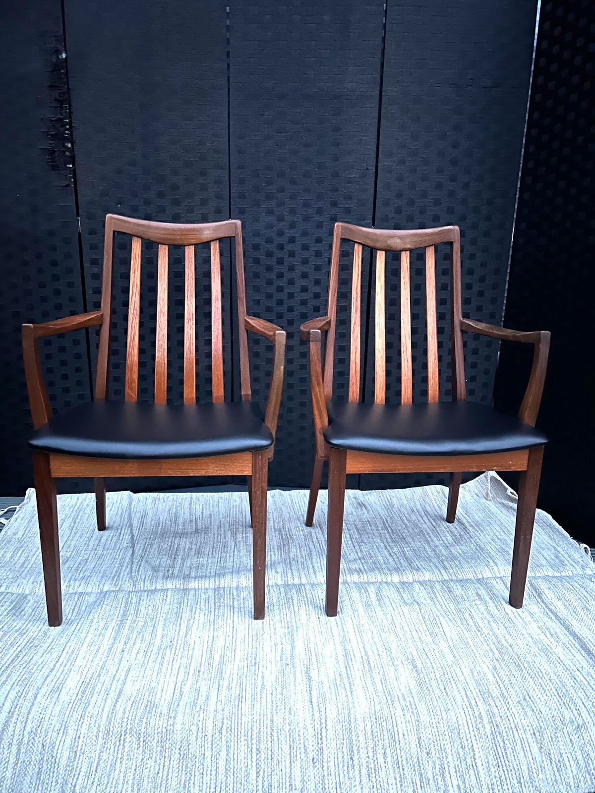 G Plan Fresco Teak Dining Chairs Set Of 6 Including 2 Carvers