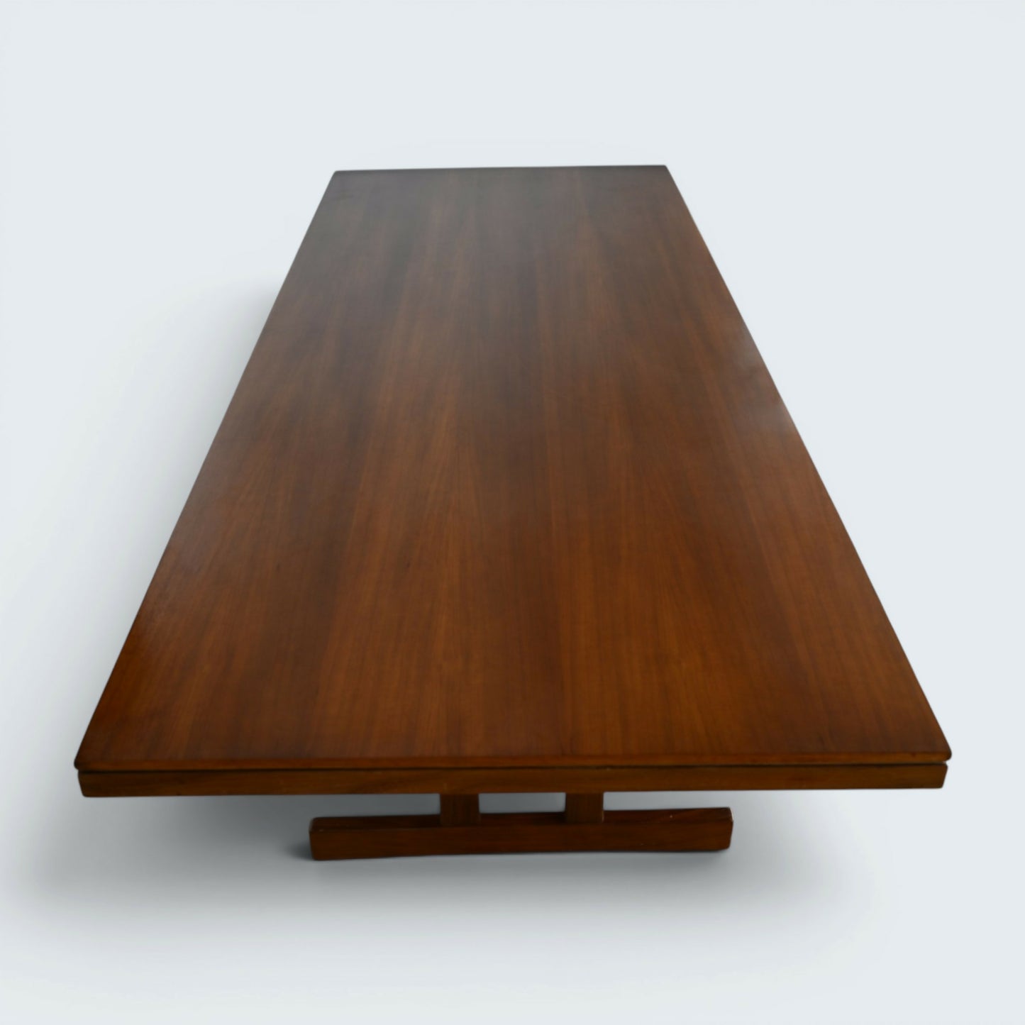 Mid Century Teak Dining Set 10 Alfred Cox Chairs 306cm x 122cm Pedestal Table