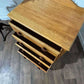Vintage Oak Four Drawer Chest