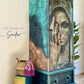 Hand-Painted Artisan Wardrobe - The "Enigma"