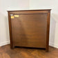 Vintage Dark Oak Open Bookcase by Jaycee – Made in England