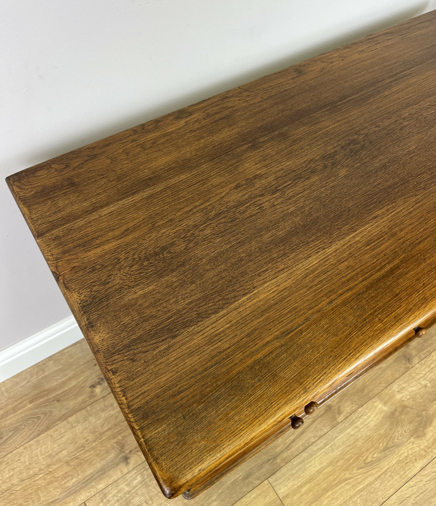 Chest of Drawers Vintage French Style Oak 4 Drawers Carved Cabinet LOT 6258