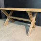 X Ldgs French Oak Farmhouse Dining Table