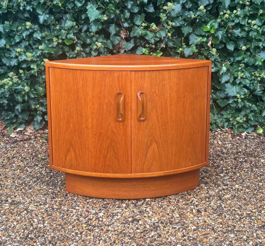 Vintage G Plan Fresco Teak Corner Cabinet