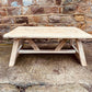 Handmade Reclaimed Wood Coffee Table | Rustic Farmhouse Low Table | Solid Timber | Vintage Cottage Style Living Room Furniture