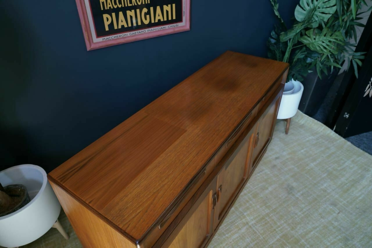 Mid Century G Plan Fresco Retro Sideboard Teak 1980s