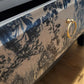 Stag Minstrel Letterbox Bedsides - French Parisien 'Toile de Jouy' Cream and Blue, Bedroom Furniture